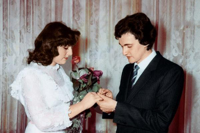 Дмитрий Дибров с первой женой