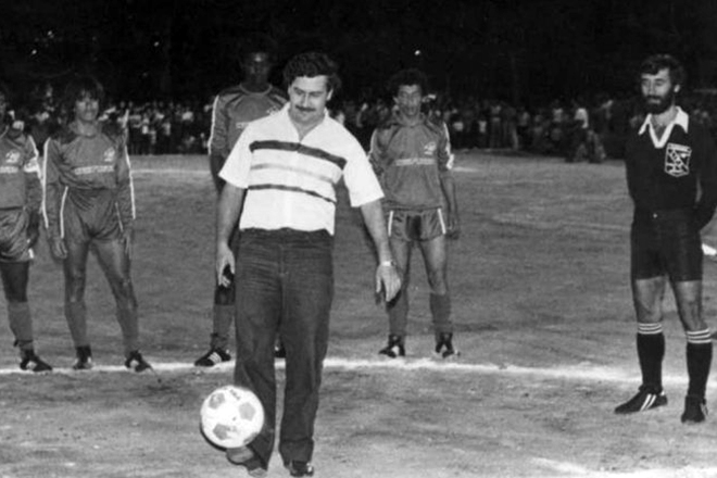 Пабло Эскобар обожал футбол
