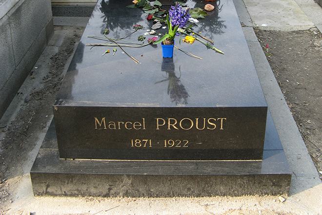 Могила Марселя Пруста