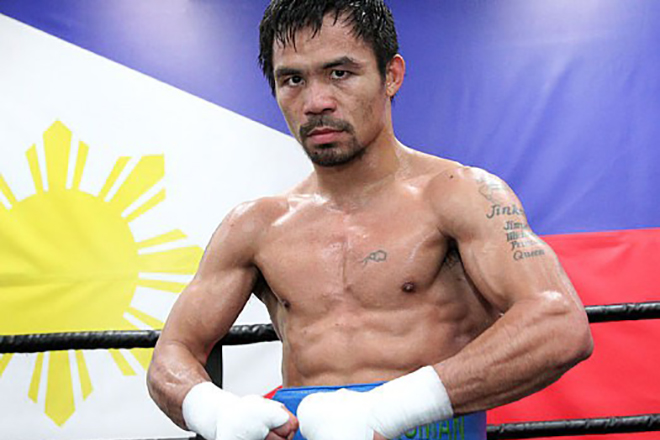 Филиппинcкий боксер Мэнни Пакьяо