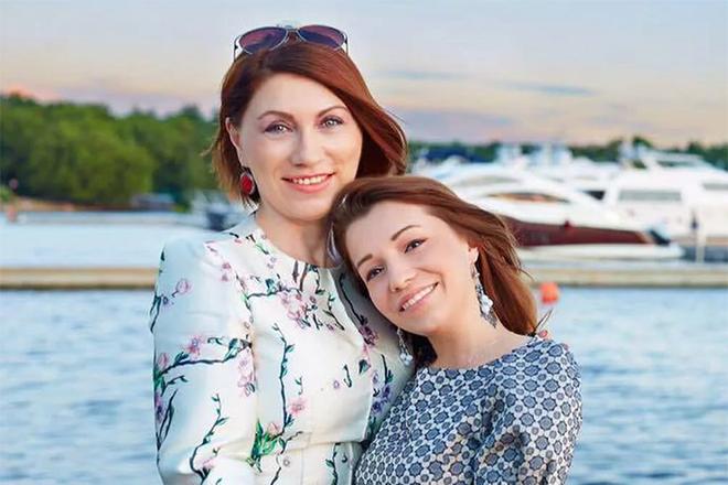 Ксения Сябитова с мамой