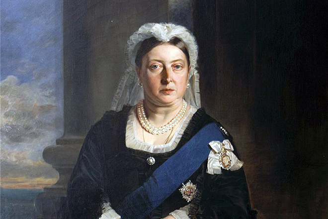 Портрет королевы Виктории