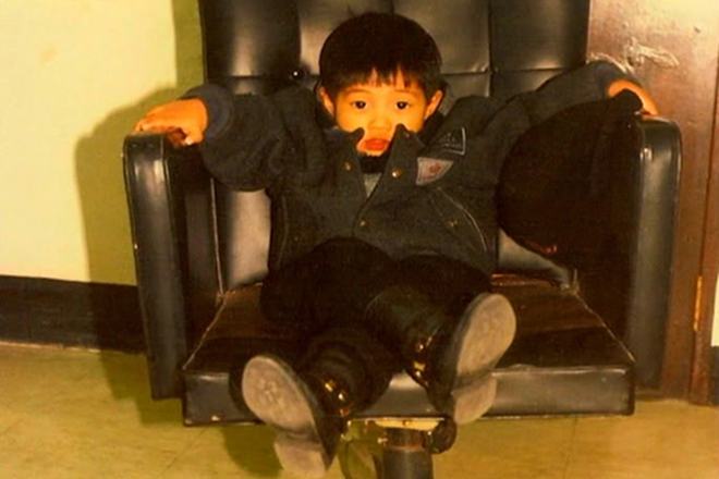 Ким Хен Джун в детстве
