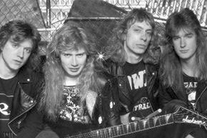 Группа «Megadeth» в 1986 году