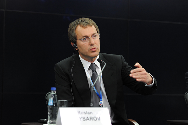Руслан Байсаров на пресс-конференции