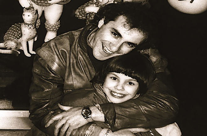 Михаил Турецкий с дочерью Наташей