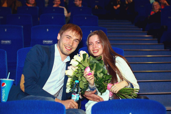 Луиза Шипулина с мужем