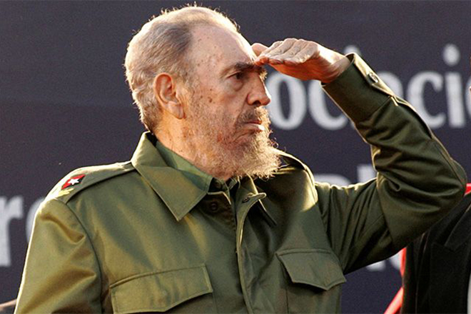 Глава Кубы Фидель Кастро