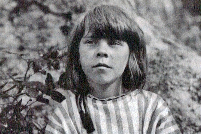 Туве Янссон в детстве