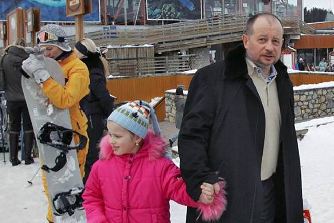 Владимир Лисин с детьми