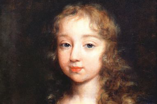 Людовик XIV в детстве