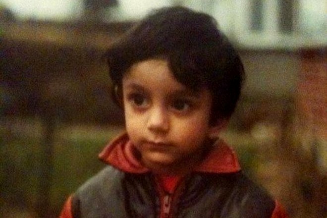 Риз Ахмед в детстве