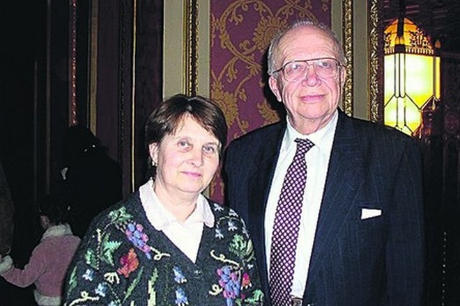 Сергей Хрущев и его третья жена Валентина