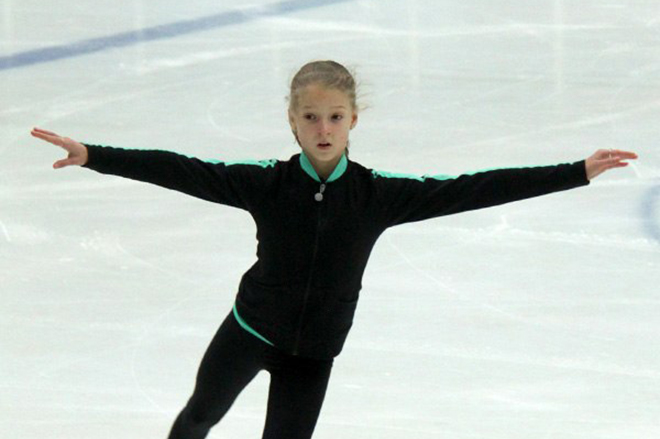 Мария Сотскова на льду