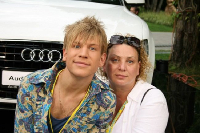Иван Дорн с мамой