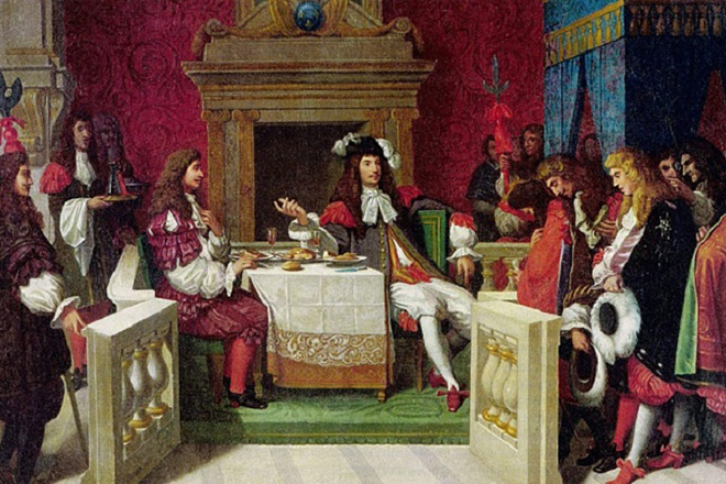 Людовик XIV любил поесть