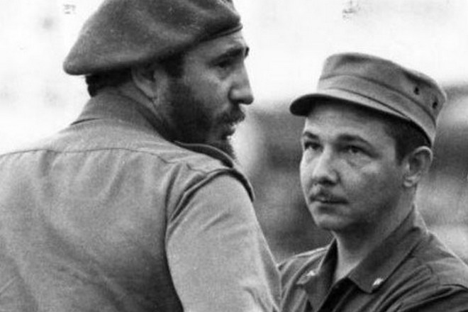 Фидель Кастро и Рауль Кастро