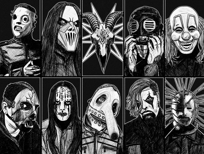 Маски группы «Slipknot»