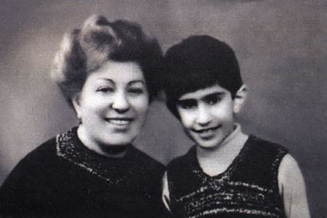 Николай Цискаридзе с мамой