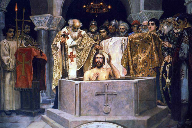 Крещение Владимира Святославича