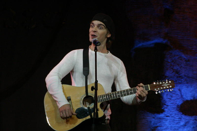 Дмитрий Сорокин на сцене