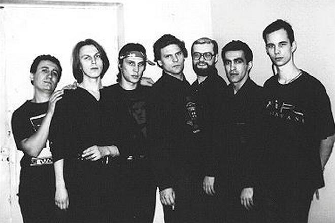 Группа «Наутилус Помпилиус» в 1990 году