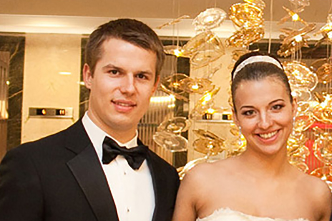 Сергей Широков и его жена