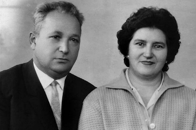 Александр Печерский с супругой Ольгой