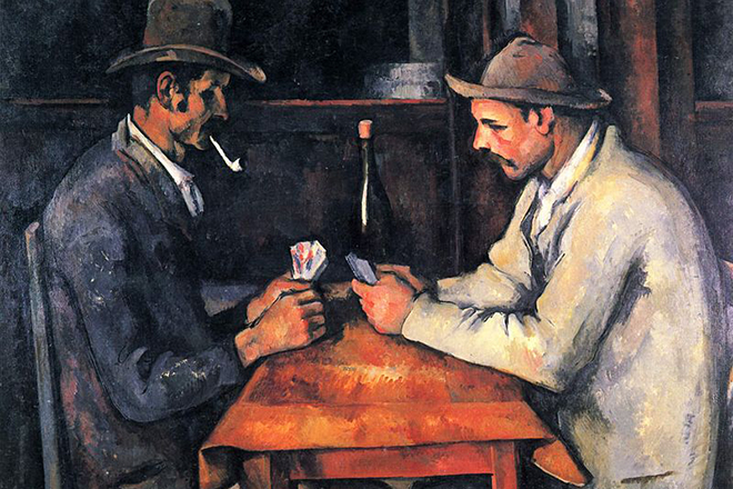 Картина Поля Сезанна «Игроки в карты»