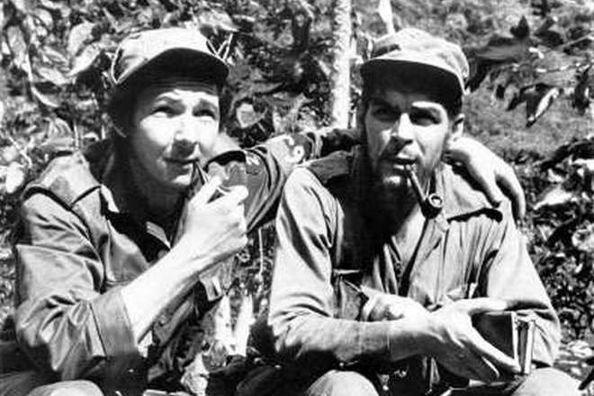 Рауль Кастро и Че Гевара