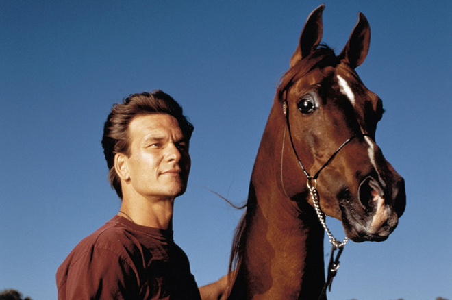Патрик Суэйзи любил лошадей