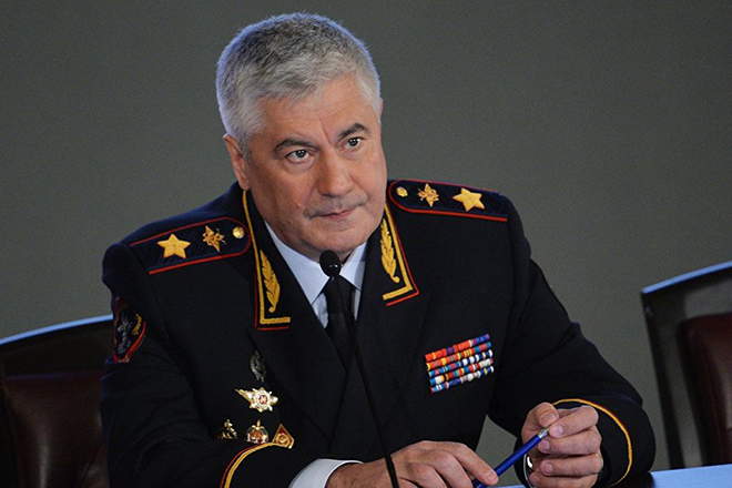 Министр внутренних дел Владимир Колокольцев