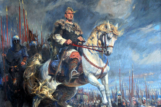 Святослав Игоревич на коне