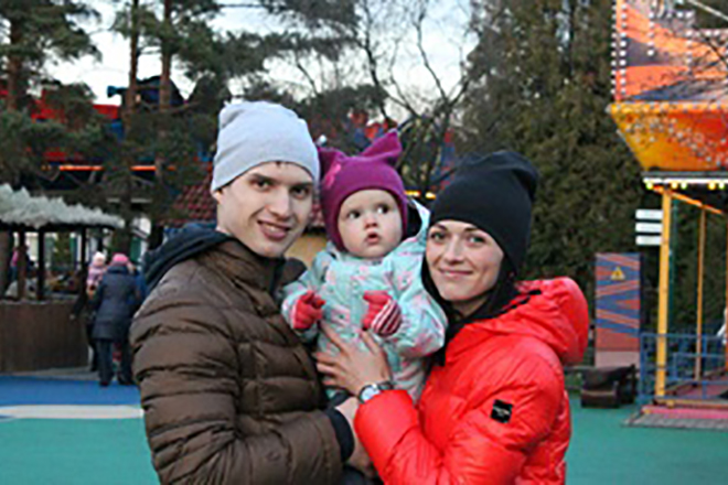 Вадим Шипачев с семьей
