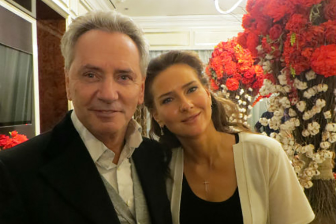 Владимир Киселев с женой Еленой Север