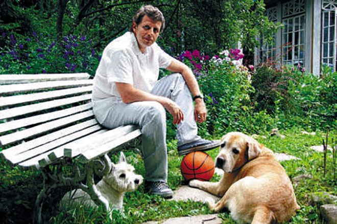 Михаил Ширвиндт и его собаки