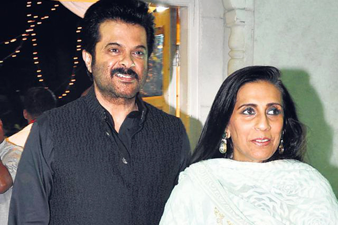 Анил Капур и его жена Сунита