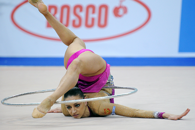 Художественная гимнастка Евгения Канаева