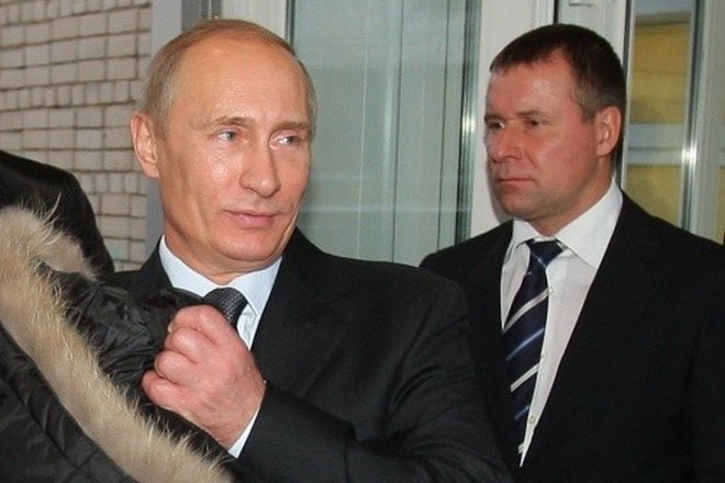 Евгений Зиничев и Владимир Путин