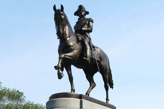 Джордж Вашингтон на коне