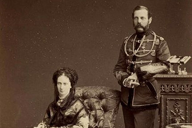 Мария Александровна и Александр II