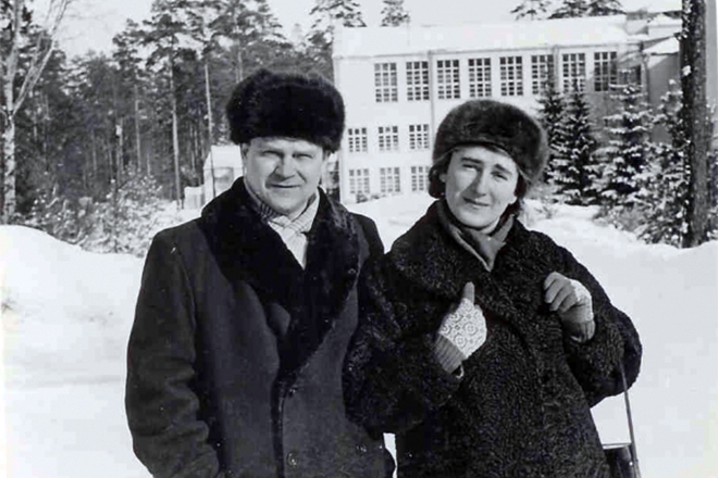 Тихон Хренников с женой Кларой Арнольдовной