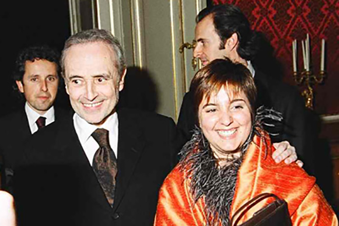 Хосе Каррерас и его дочь Хулия