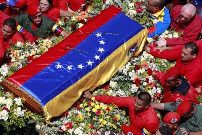 Похороны Уго Чавеса