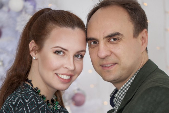 Ирина Рудоминская и ее муж Сергей