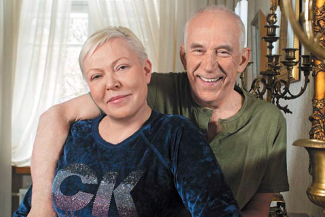 Александр Пашутин и его жена Люба