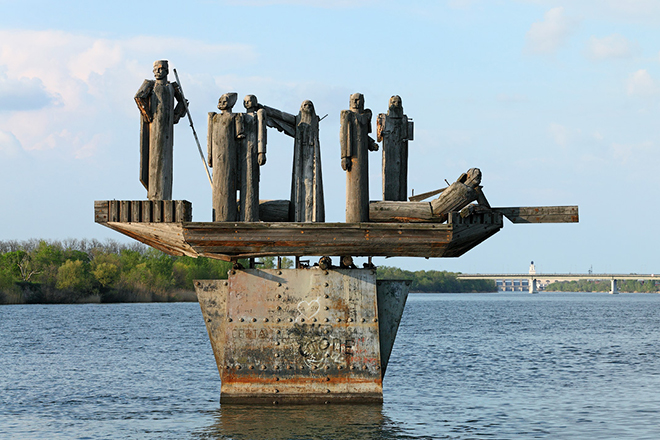 Памятник Степану Разину в г. Волгодонск