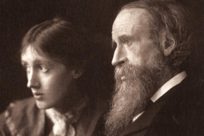 Вирджиния Вулф и ее отец Лесли