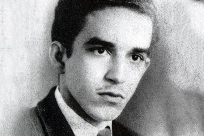 Габриэль Гарсиа Маркес в молодости