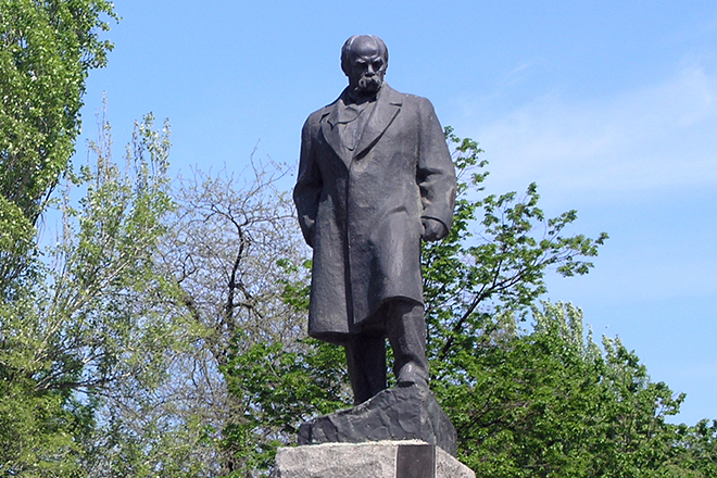 Памятник Тарасу Шевченко в Одессе